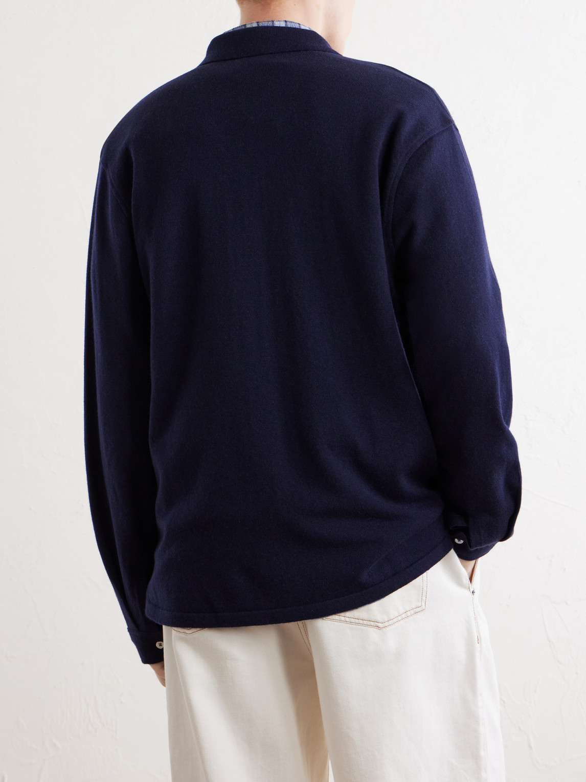 Officine Générale - Gareth Wool And Cashmere-Blend Cardigan