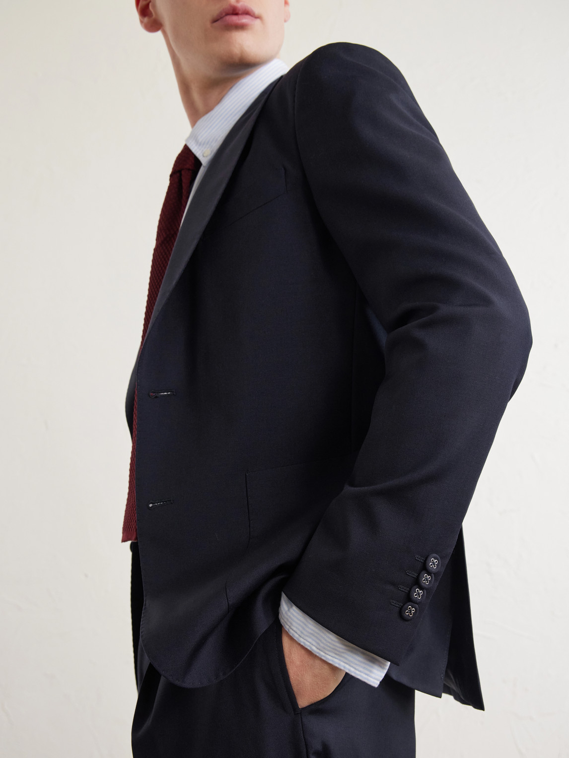OFFICINE GÉNÉRALE Arthus Wool-Fresco Suit Jacket - Men | Thumbnail 5 OFFICINE GÉNÉRALE Arthus Wool-Fresco Suit Jacket - Men | Thumbnail 5