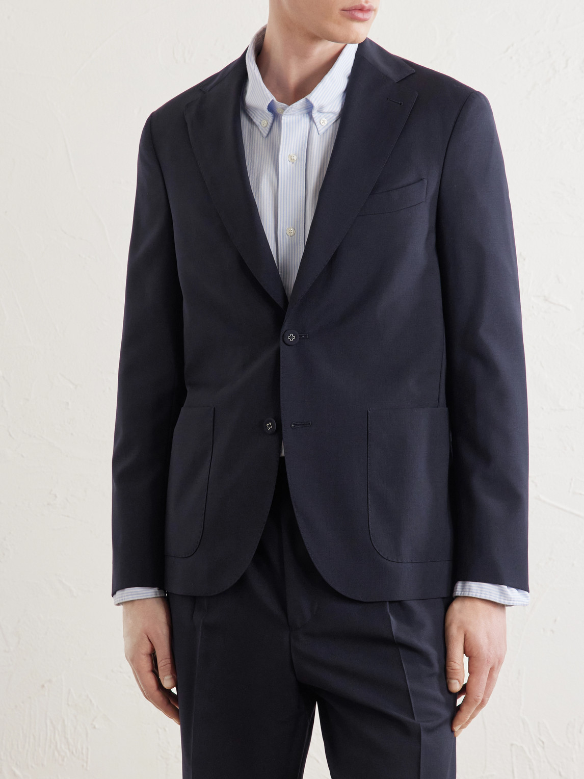 OFFICINE GÉNÉRALE Arthus Wool-Fresco Suit Jacket - Men | Thumbnail 3 OFFICINE GÉNÉRALE Arthus Wool-Fresco Suit Jacket - Men | Thumbnail 3