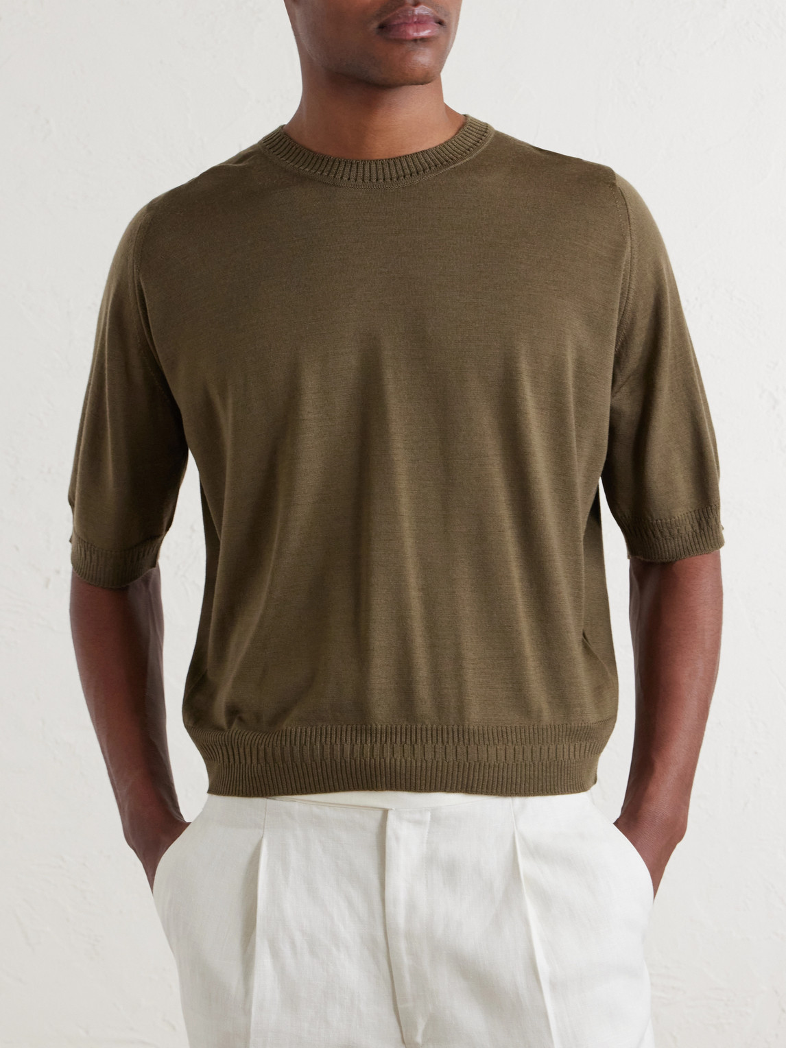 Bill Nighy Merino T-Shirt
