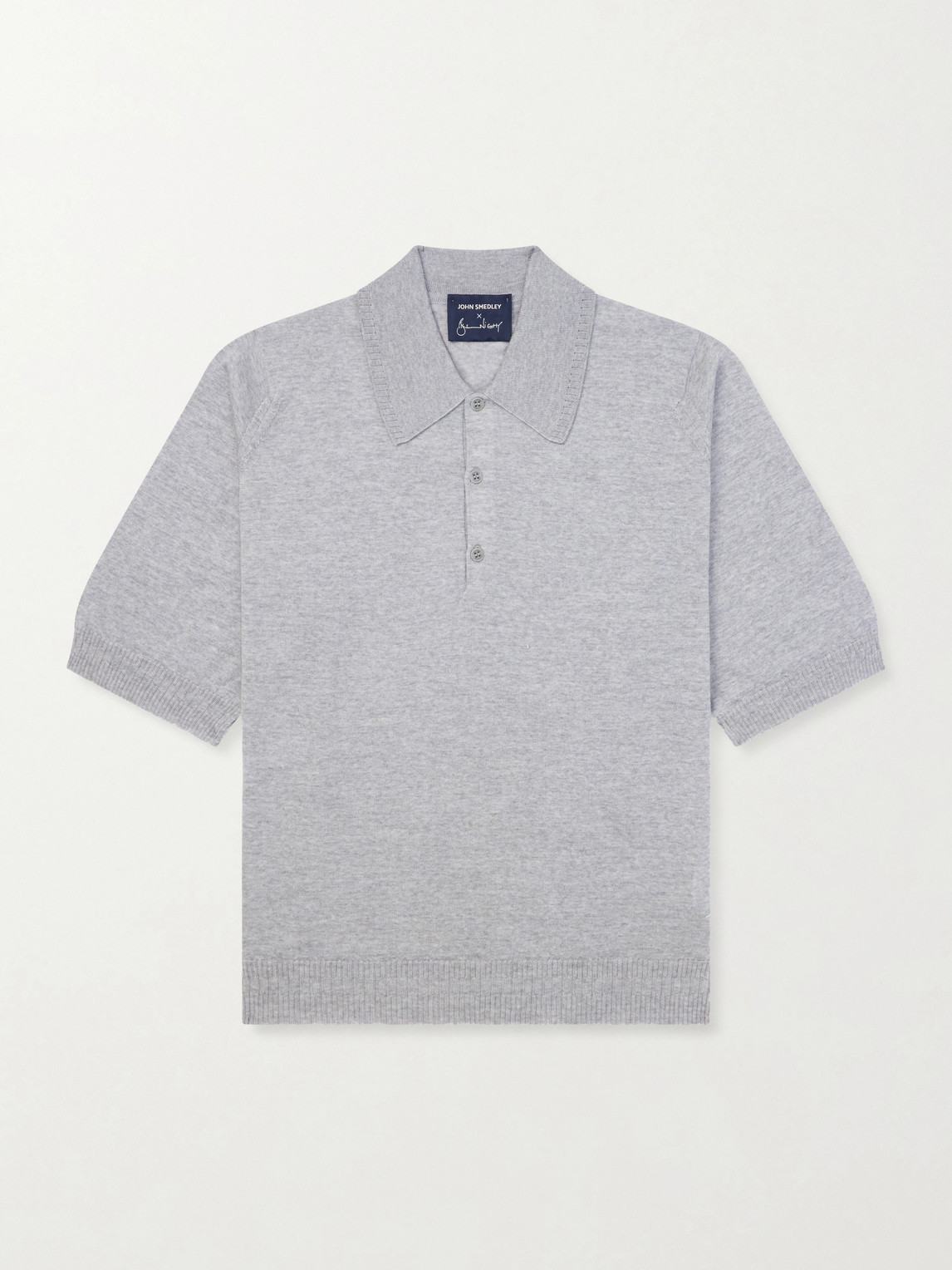 John Smedley Bill Nighy Merino Wool Polo Shirt - Men