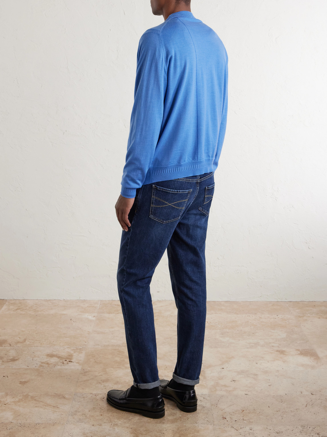 Bill Nighy Merino Cardigan