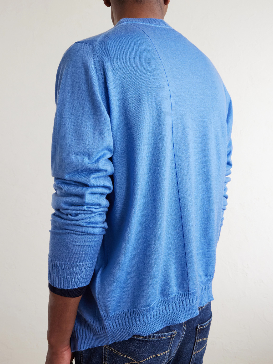 Bill Nighy Merino Cardigan