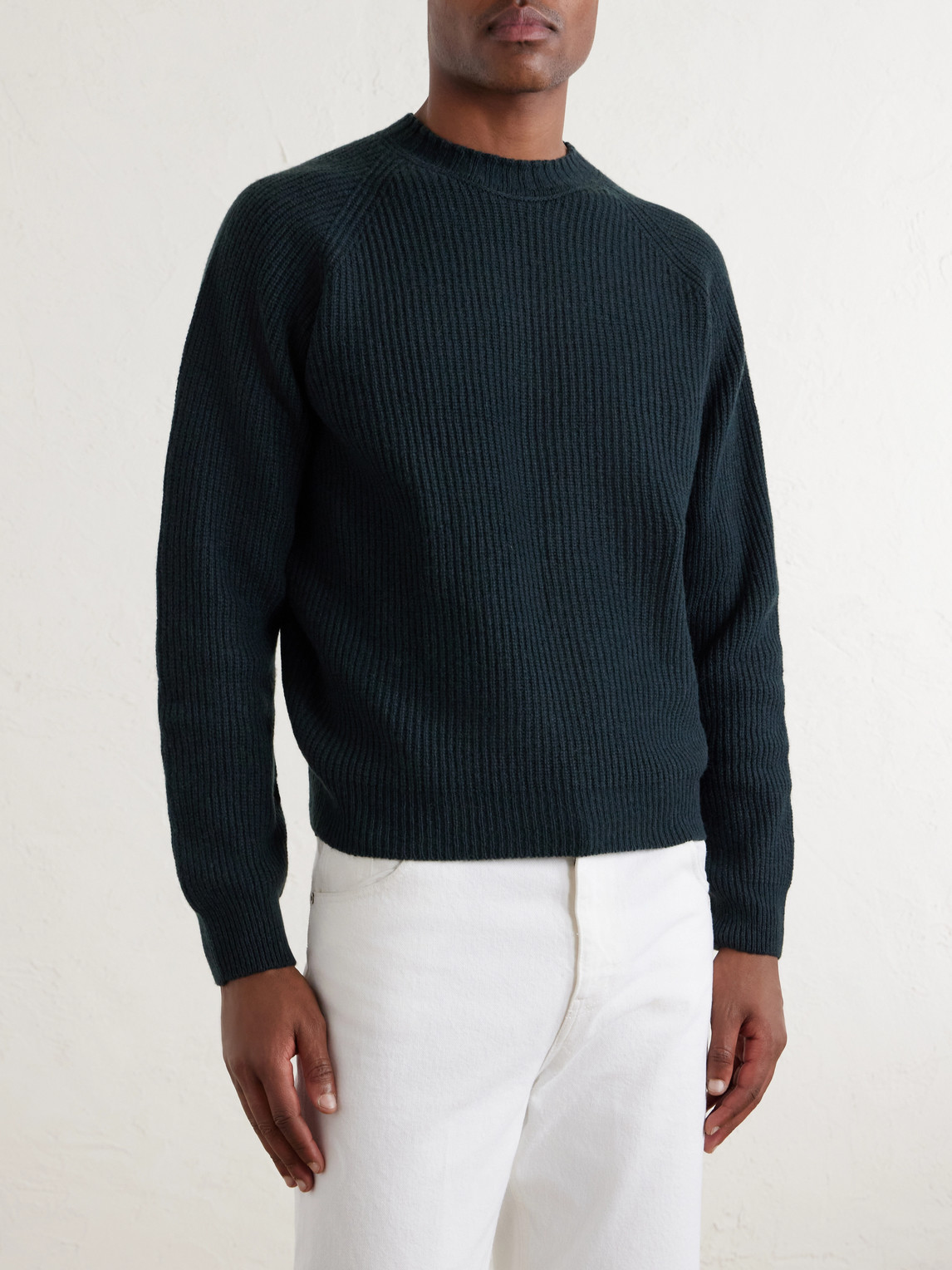  John Smedley - Bill Nighy Cashmere And Wool-blend Sweater - Men - Green - S 