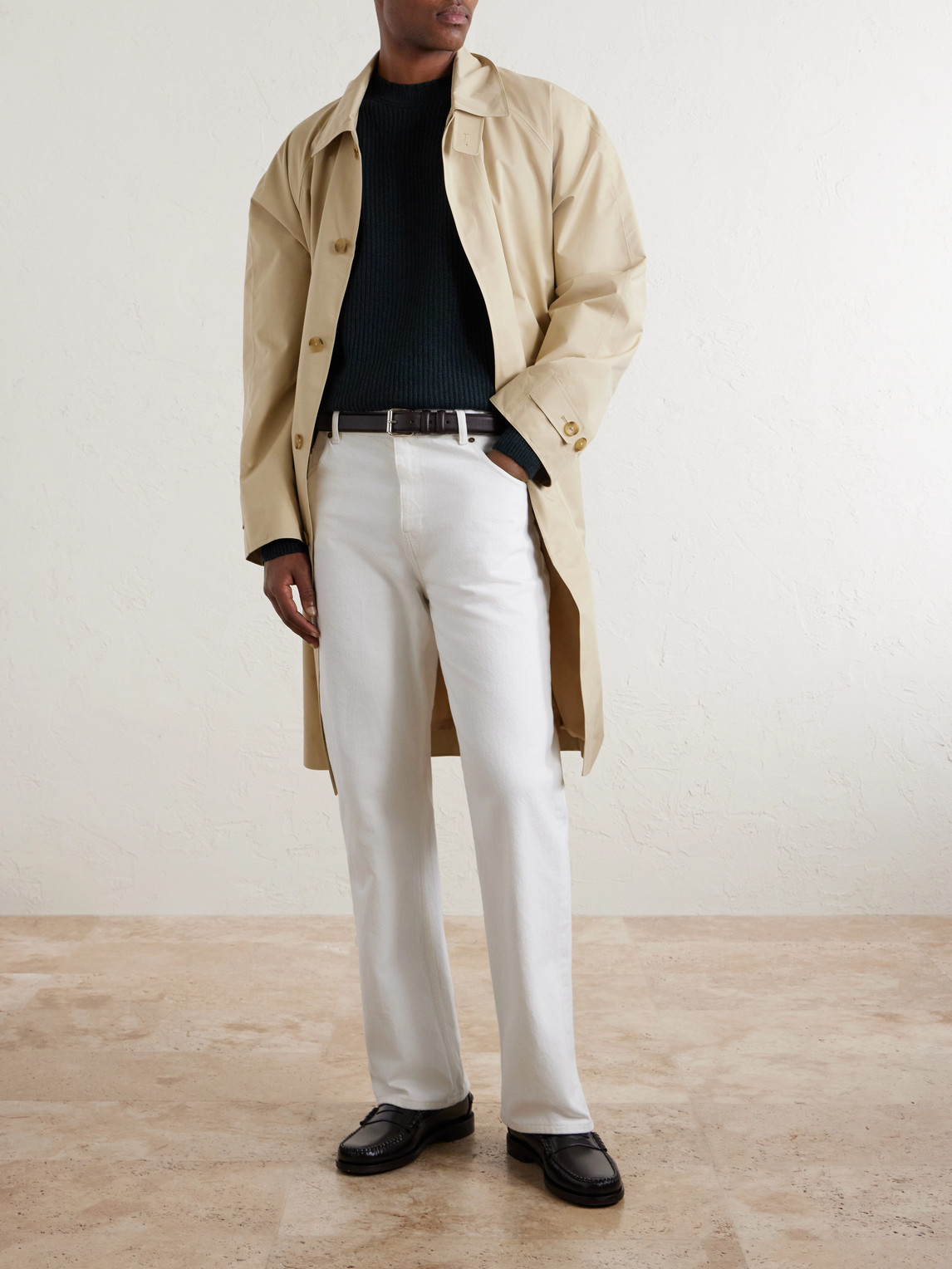 Bill Nighy Cashmere And Wool-Blend Sweater