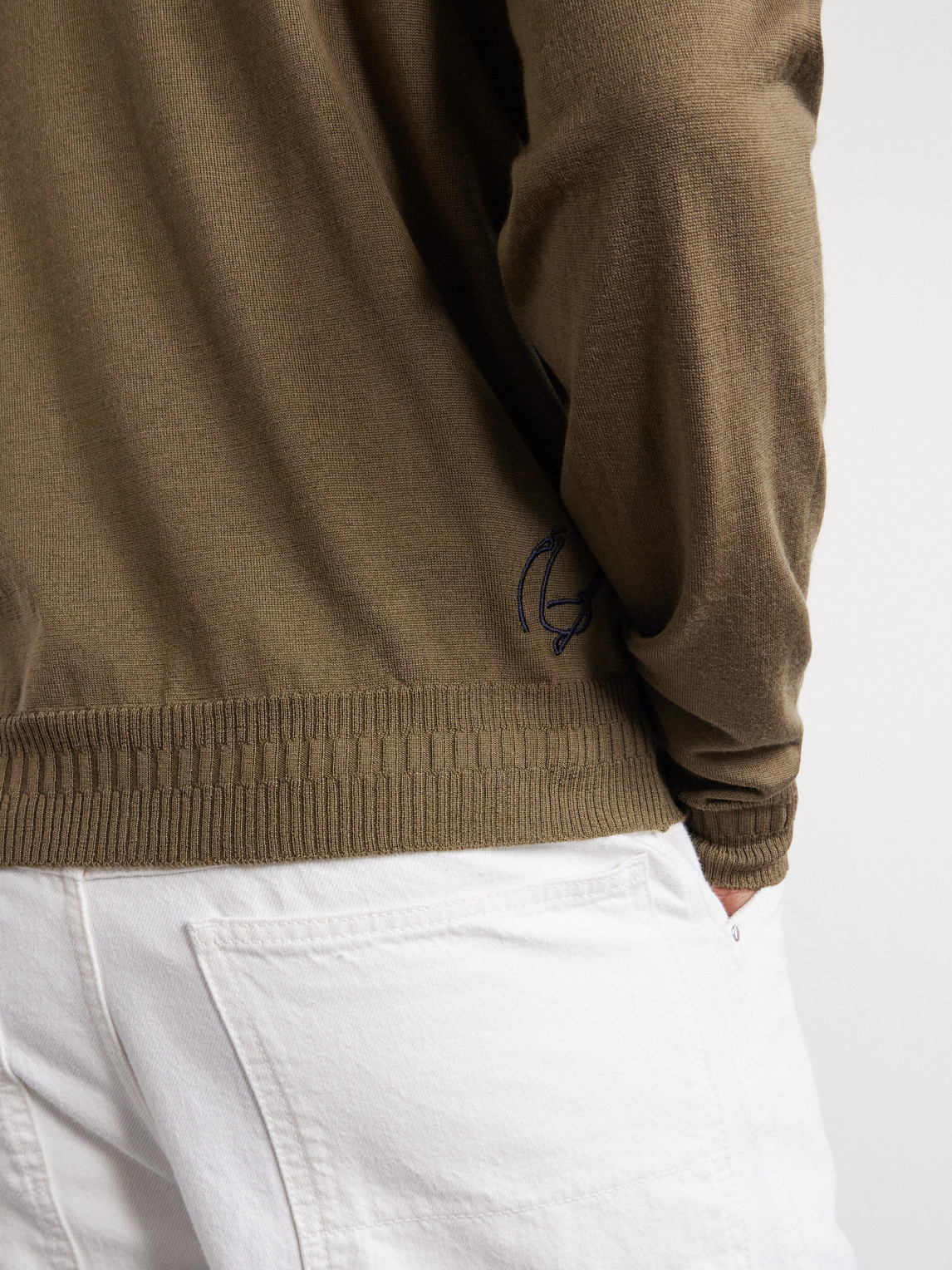 Bill Nighy Merino Cardigan