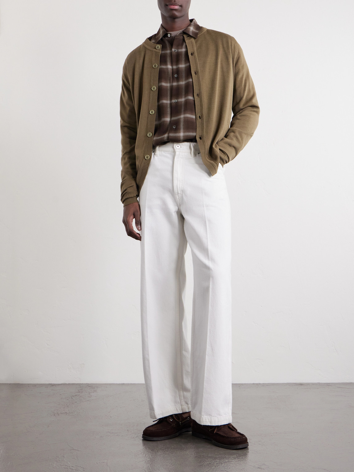 Bill Nighy Merino Cardigan
