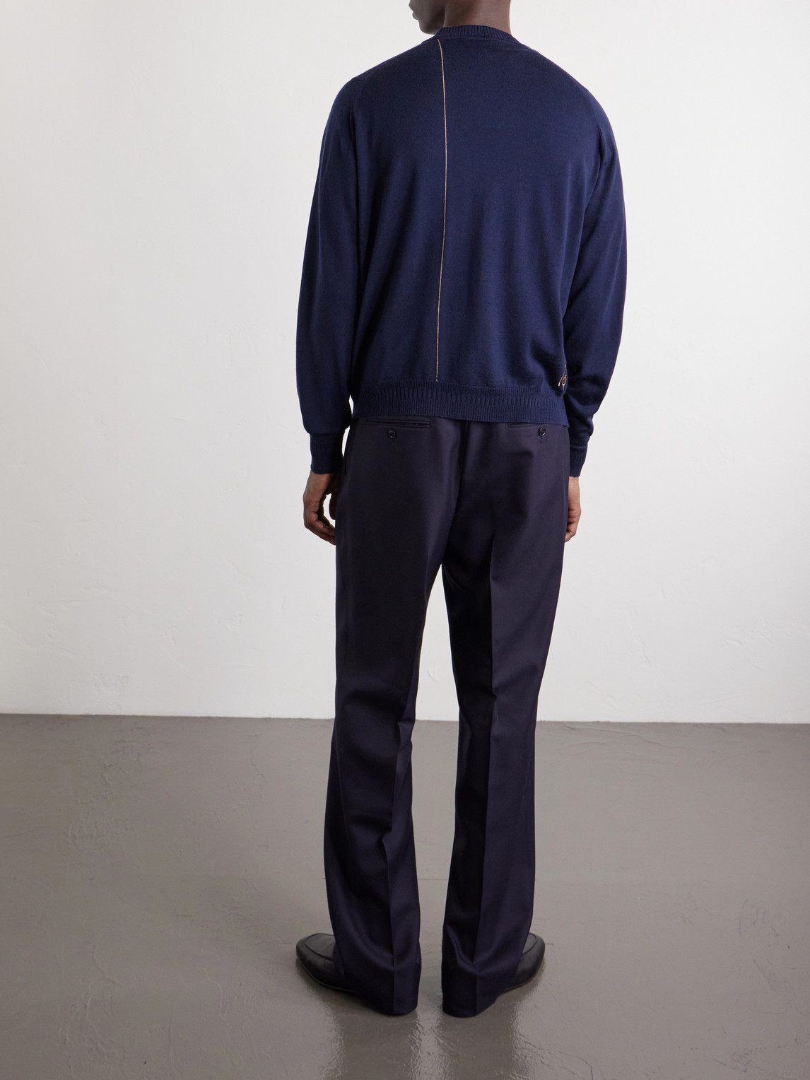 Bill Nighy Merino Cardigan
