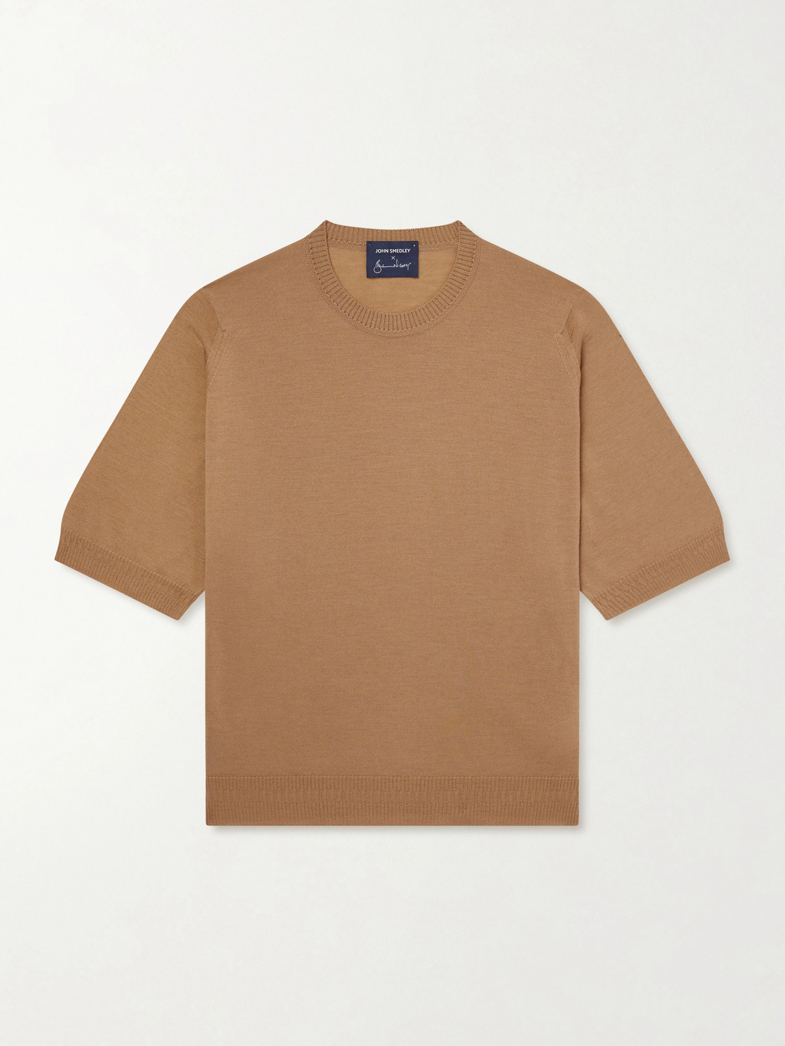 John Smedley Bill Nighy Knitted Merino Wool T-Shirt - Men