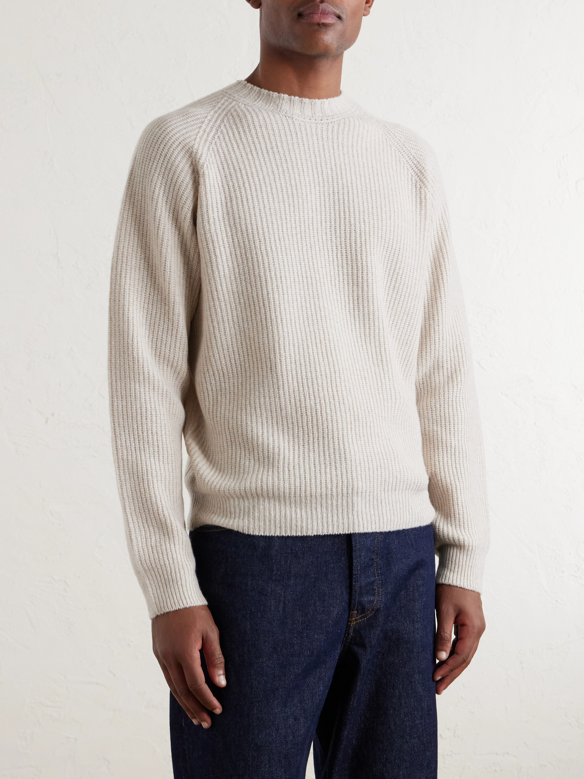 Bill Nighy Cashmere And Wool-Blend Sweater