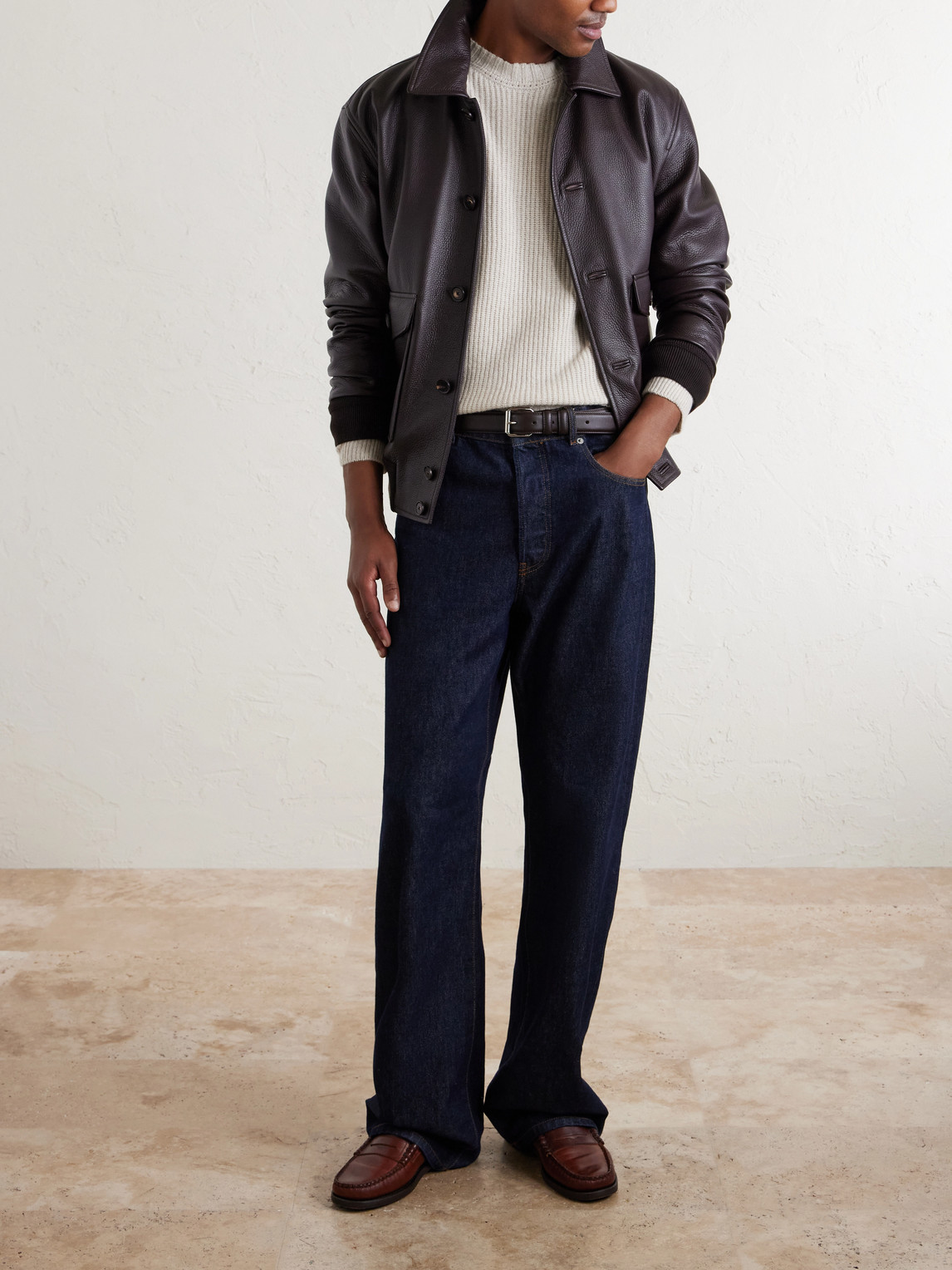Bill Nighy Cashmere And Wool-Blend Sweater