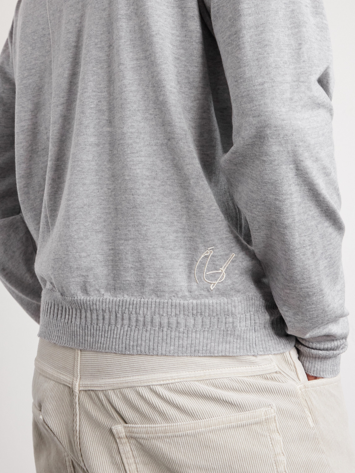 Bill Nighy Merino Cardigan