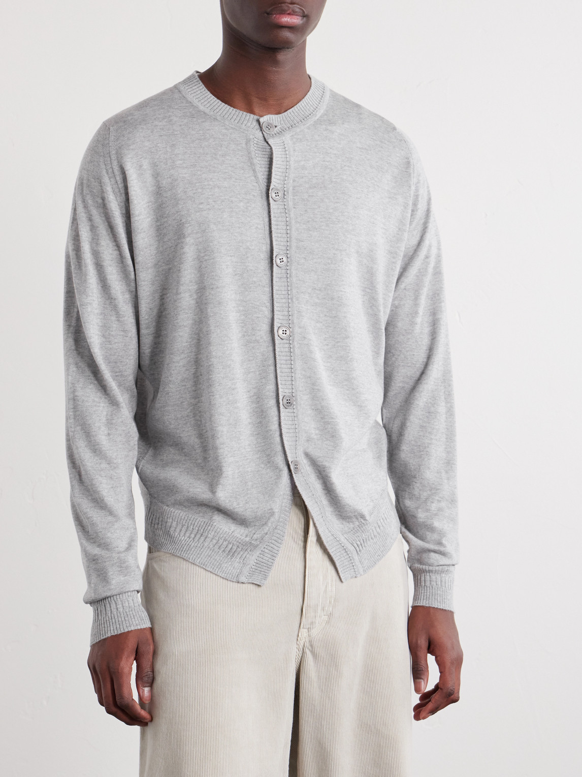 Bill Nighy Merino Cardigan