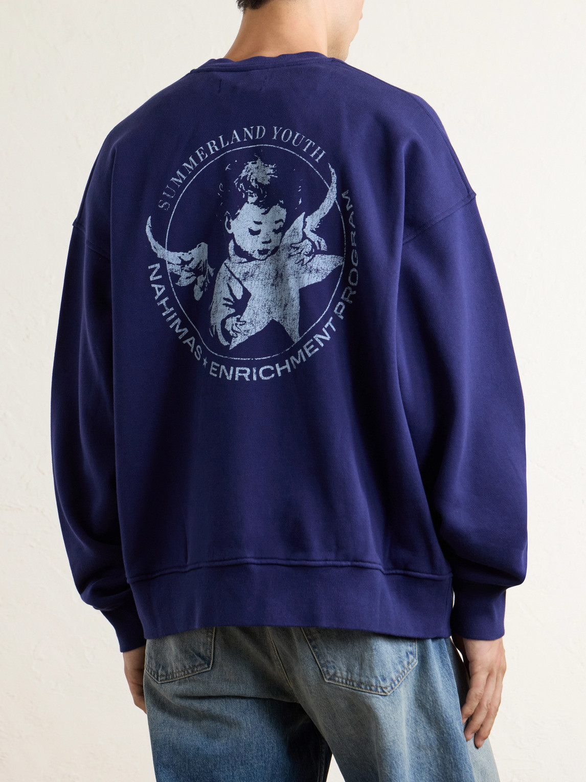 Youth Enrichment Logo-Print Cotton-Jersey Sweatshirt