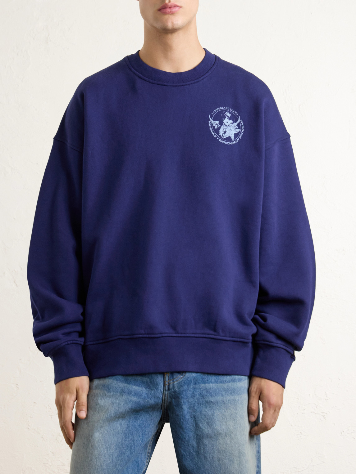 Youth Enrichment Logo-Print Cotton-Jersey Sweatshirt