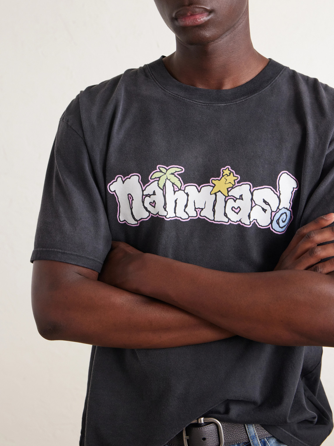 Boardwalk Logo-Print Cotton-Jersey T-Shirt
