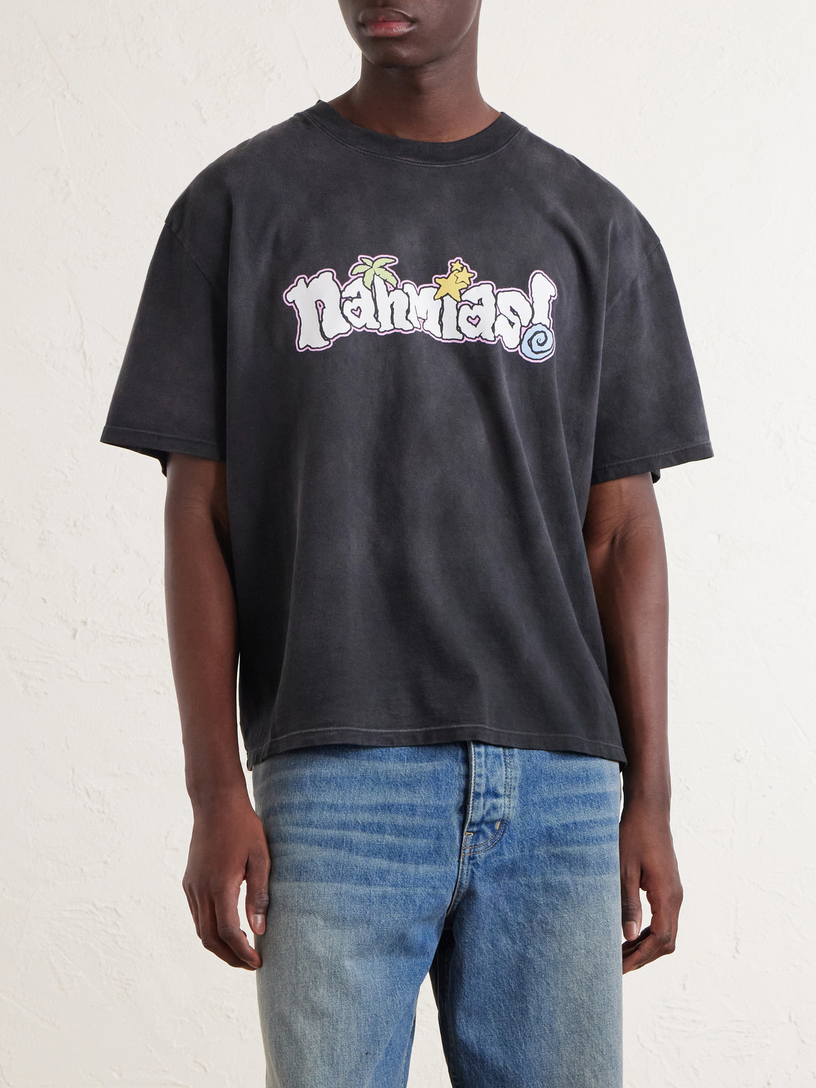 Boardwalk Logo-Print Cotton-Jersey T-Shirt