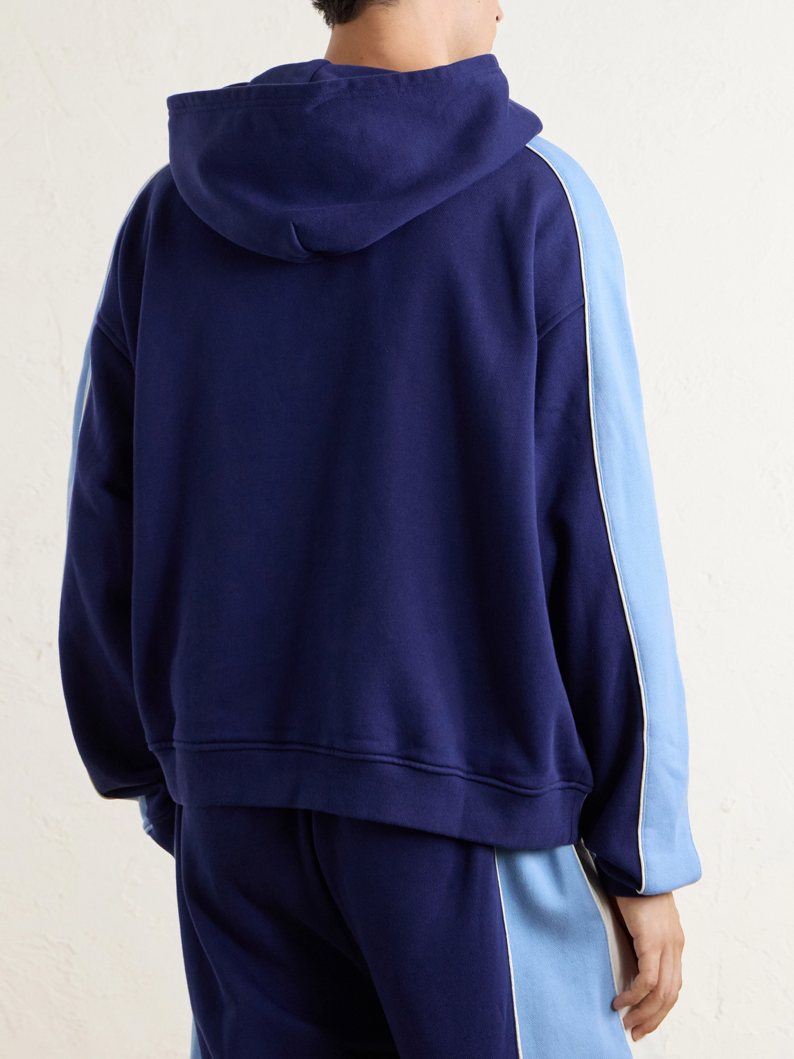 Ollie Logo-Embroidered Cotton-Jersey Hoodie