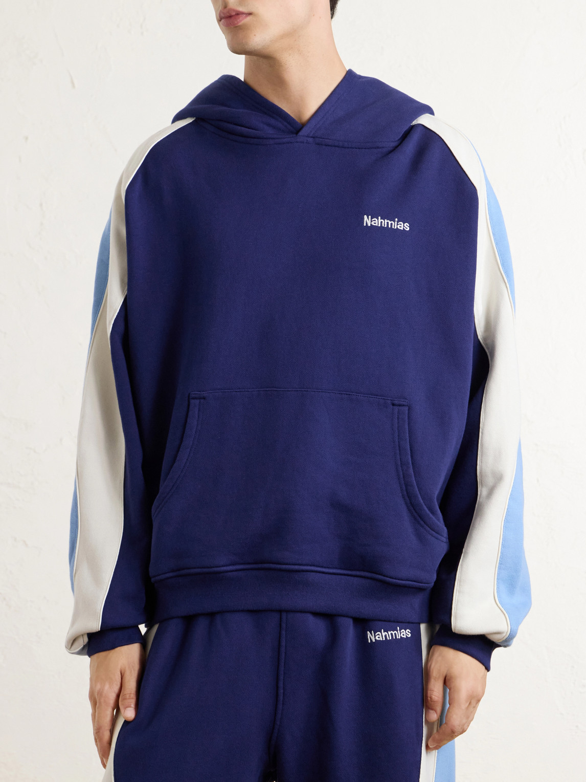 Ollie Logo-Embroidered Cotton-Jersey Hoodie