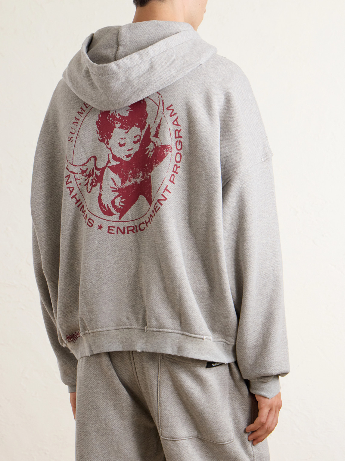 Youth Enrichment Logo-Print Cotton-Jersey Zip-Up Hoodie