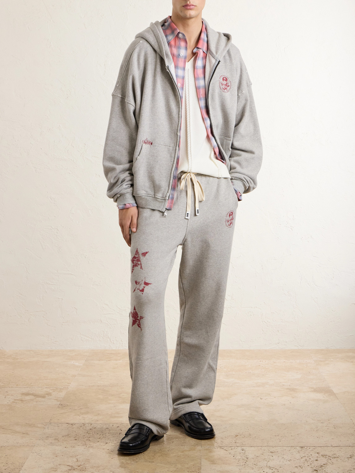 Youth Enrichment Logo-Print Cotton-Jersey Zip-Up Hoodie