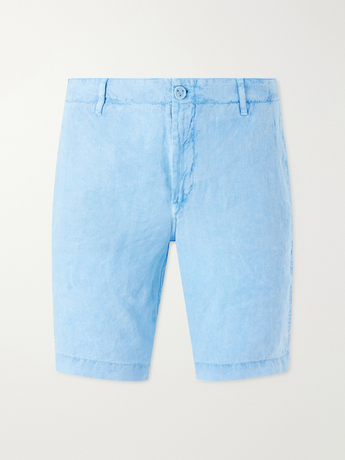 Vilebrequin Straight-eg Garment-Dyed inen Shorts - Men