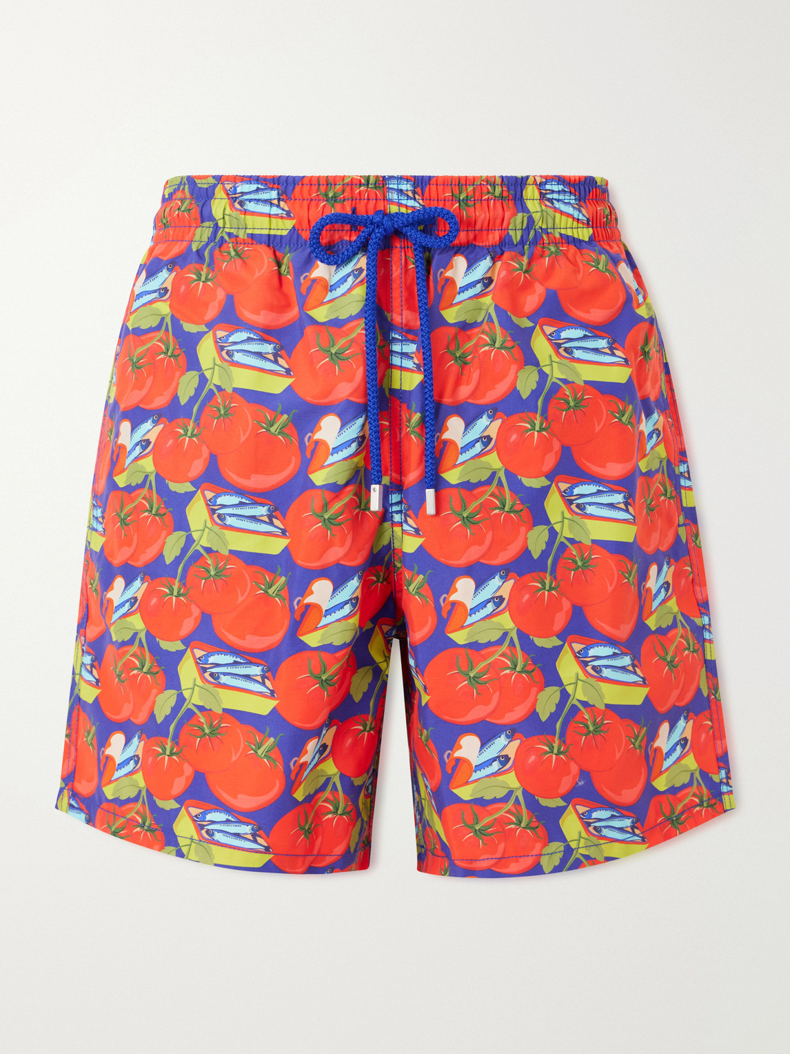 Vilebrequin Moorea Straight-eg Mid-ength Printed Recycled Swim Shorts - Men