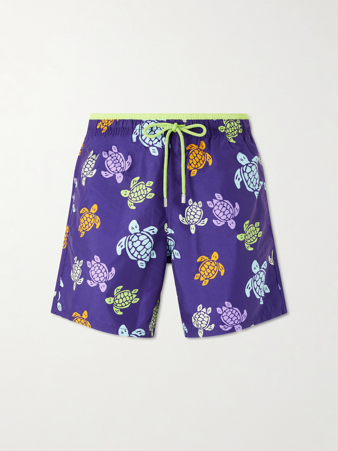Vilebrequin Moka Straight-Leg Mid-Length Printed ECONYL® Swim Shorts - Men