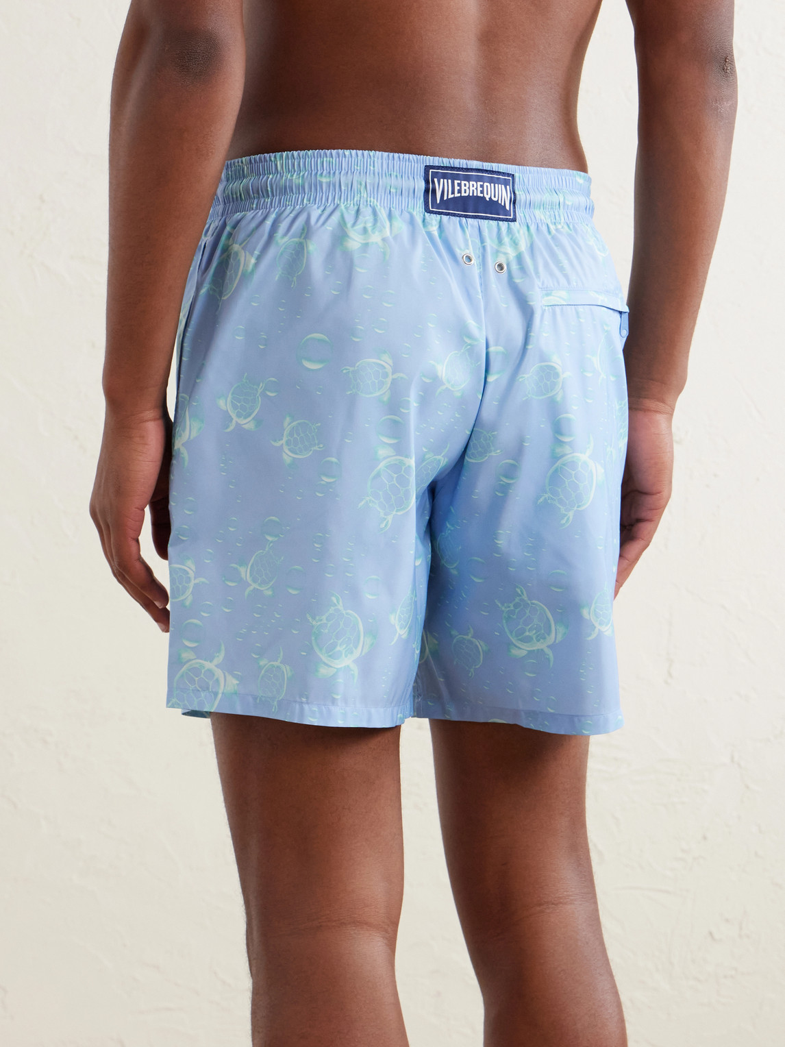  Vilebrequin - Mahina Printed Swim Shorts - Men - Blue - S 