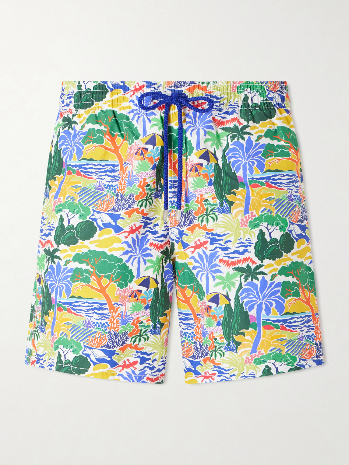 Vilebrequin – Moorea Straight-Leg Mid-Length Printed ECONYL® Swim Shorts