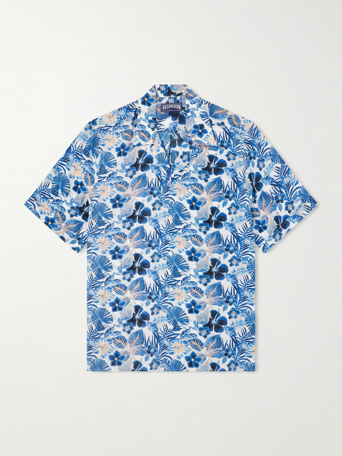 Vilebrequin Charli Camp-Collar Printed Shirten