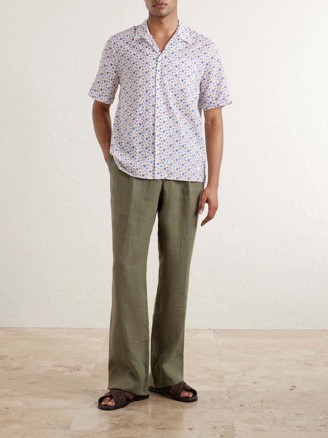 Charli Camp-Collar Printed