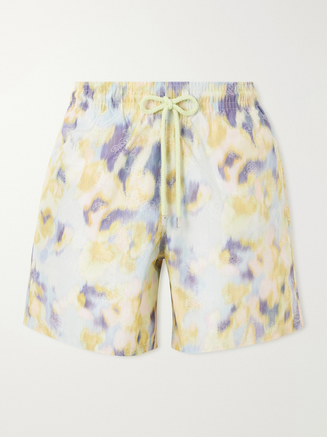 Vilebrequin Moopea traight-Leg Mid-Length Printed Recycled wim horts - Men