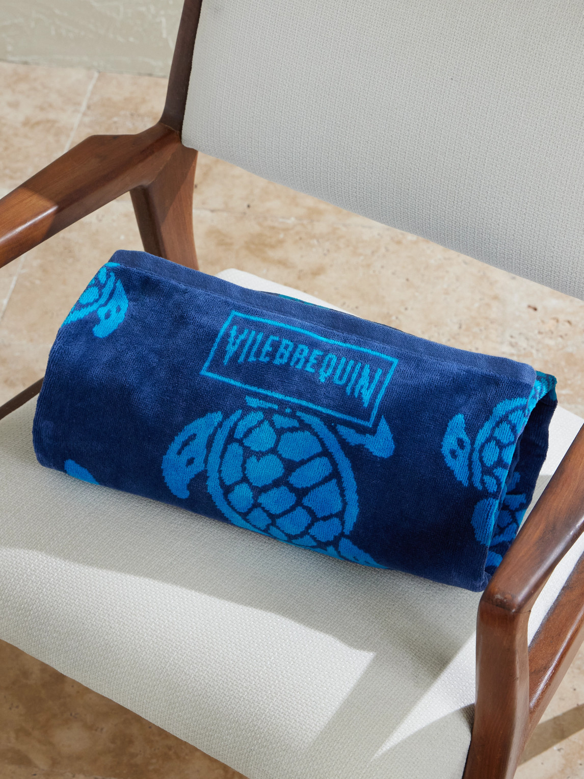 Vilebrequin – Organic Cotton-Terry Jacquard Beach Towel