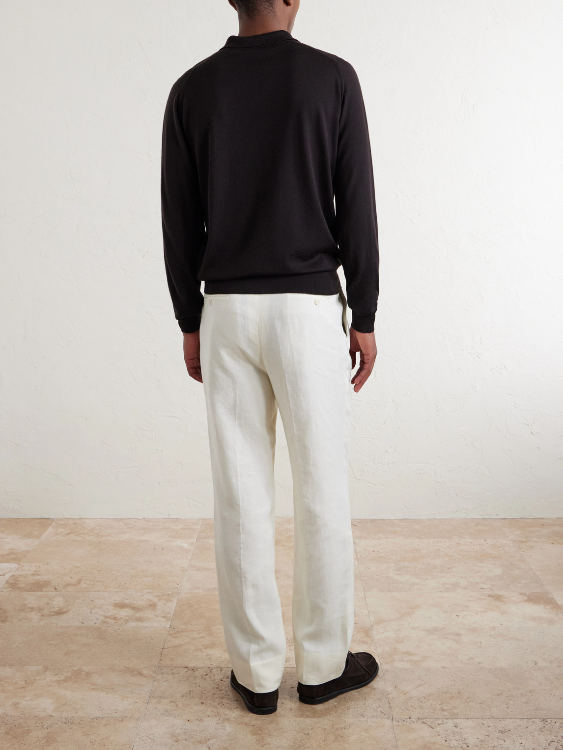 Belper Slim-Fit Merino Polo Shirt