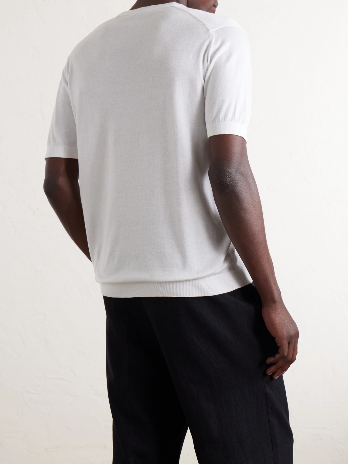 Torin Ss Cotton-Knitted T-Shirt