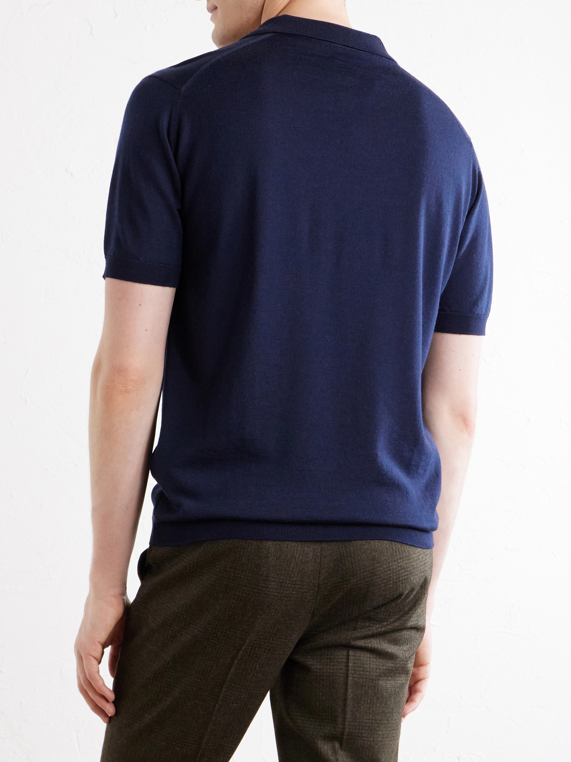 Macloud Knitted Merino Polo Shirt