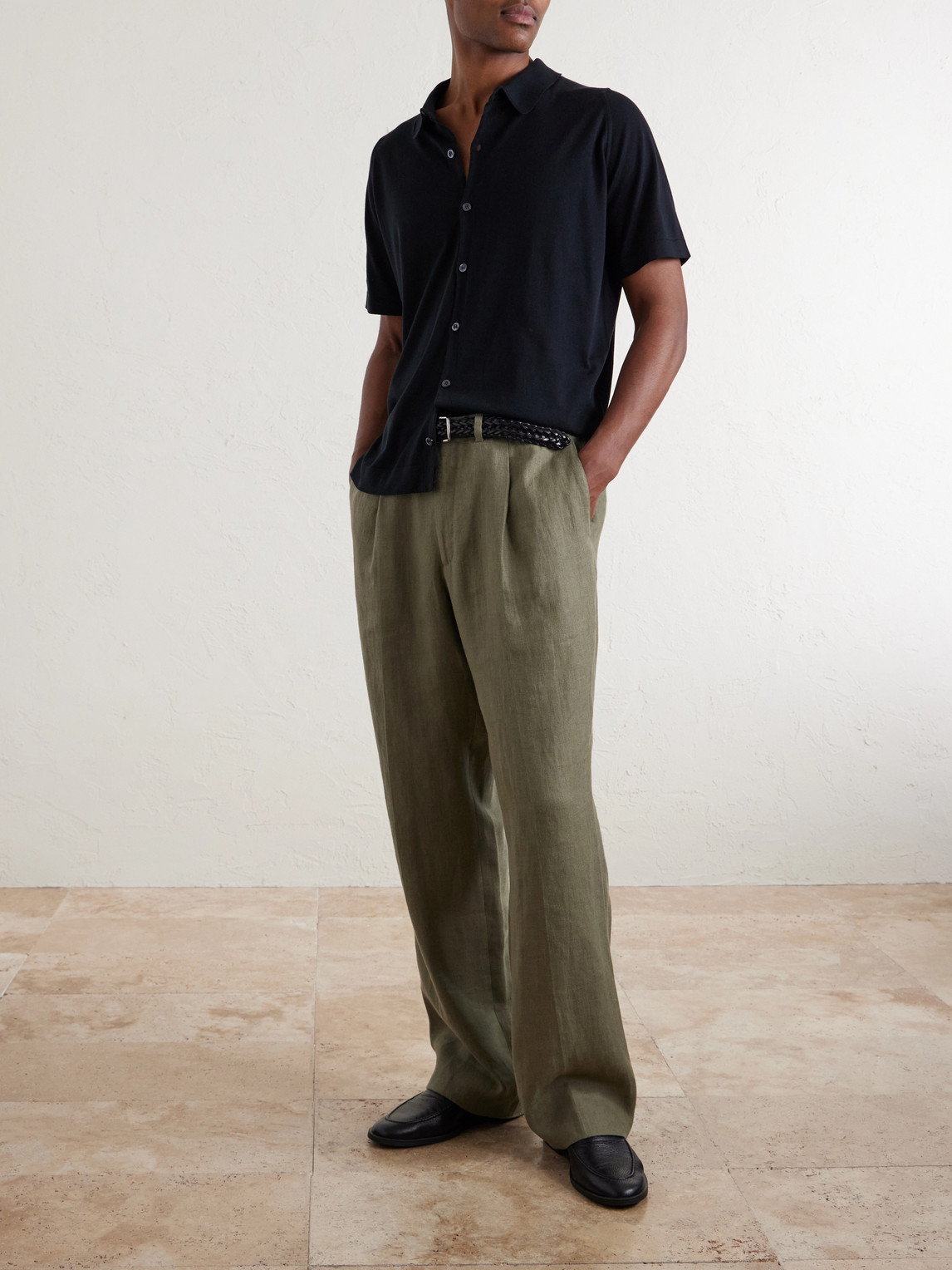 Folke Sea Island Cotton Shirt