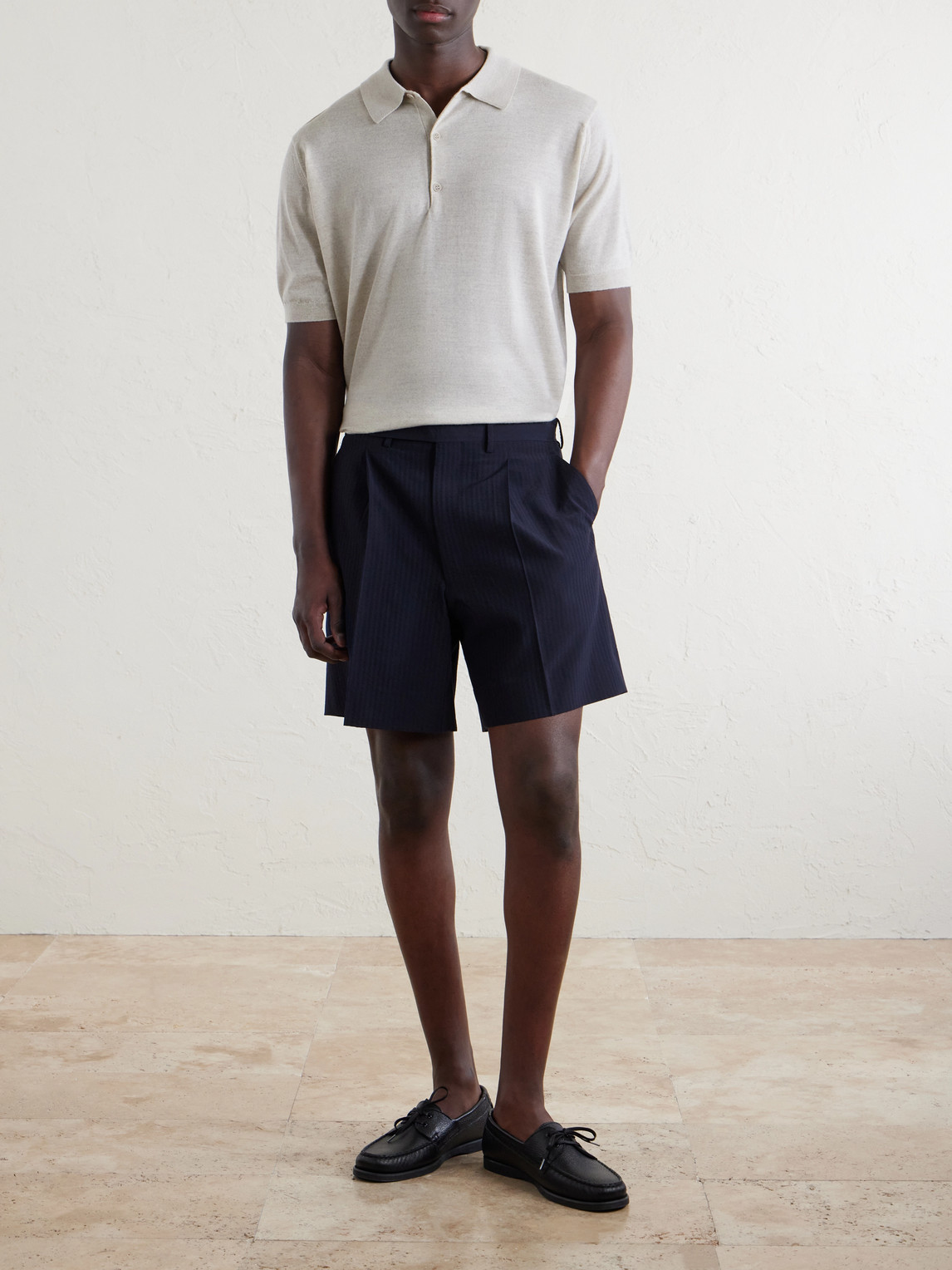 Macloud Knitted Merino Polo Shirt