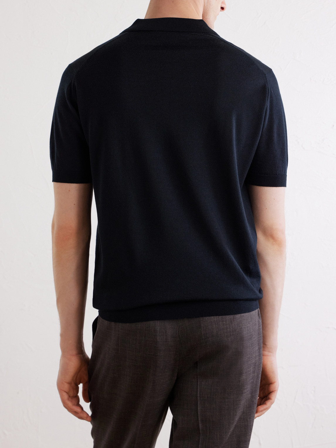Macloud Knitted Merino Polo Shirt