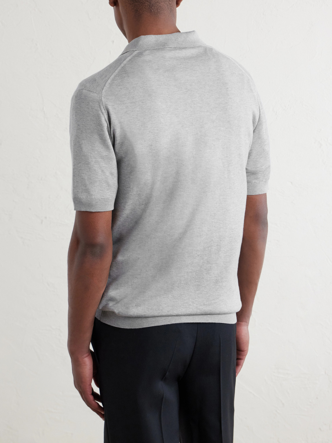 Adrian Slim-Fit Sea Island Cotton Polo Shirt
