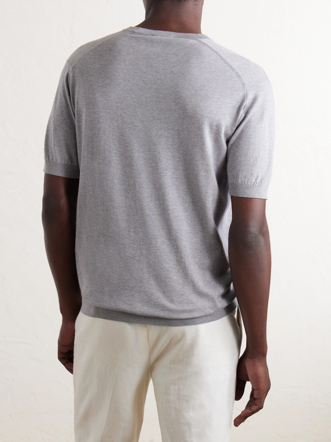 Torin Ss Cotton-Knitted T-Shirt