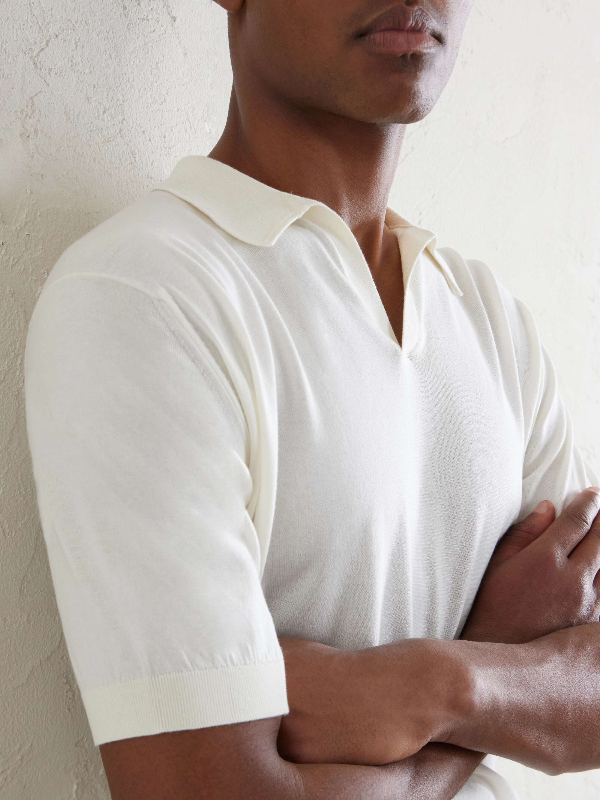 JOHN SMEDLEY Noah Sea Island Cotton Polo Shirt for Men | MR PORTER
