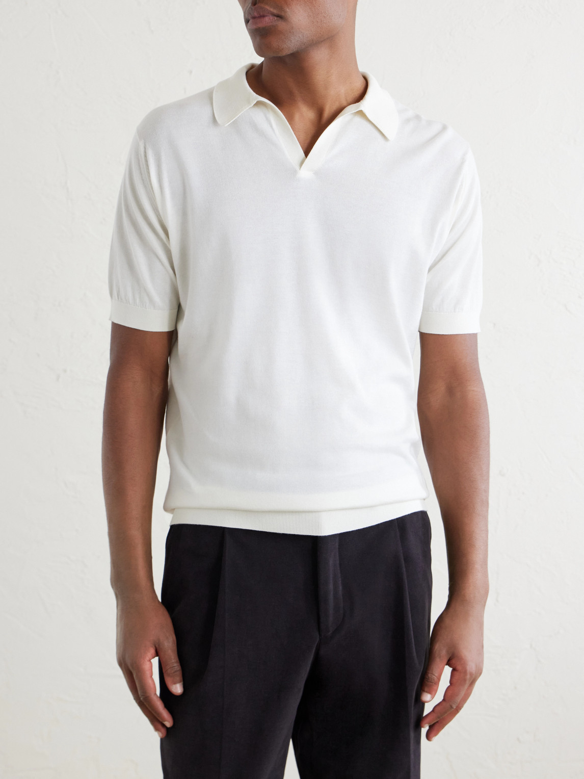 Noah Sea Island Cotton Polo Shirt