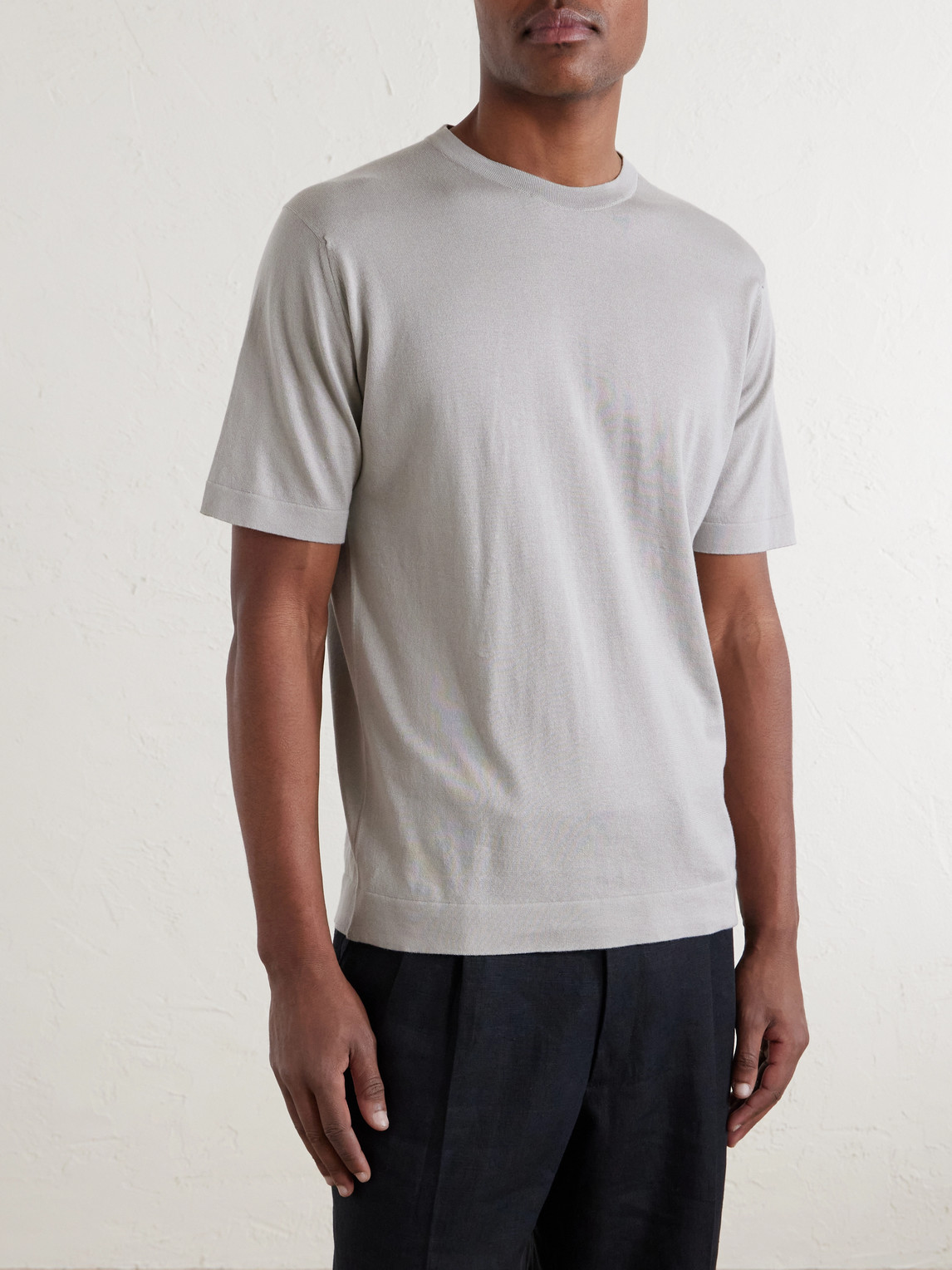 Lorca Slim-Fit Sea Island Cotton T-Shirt