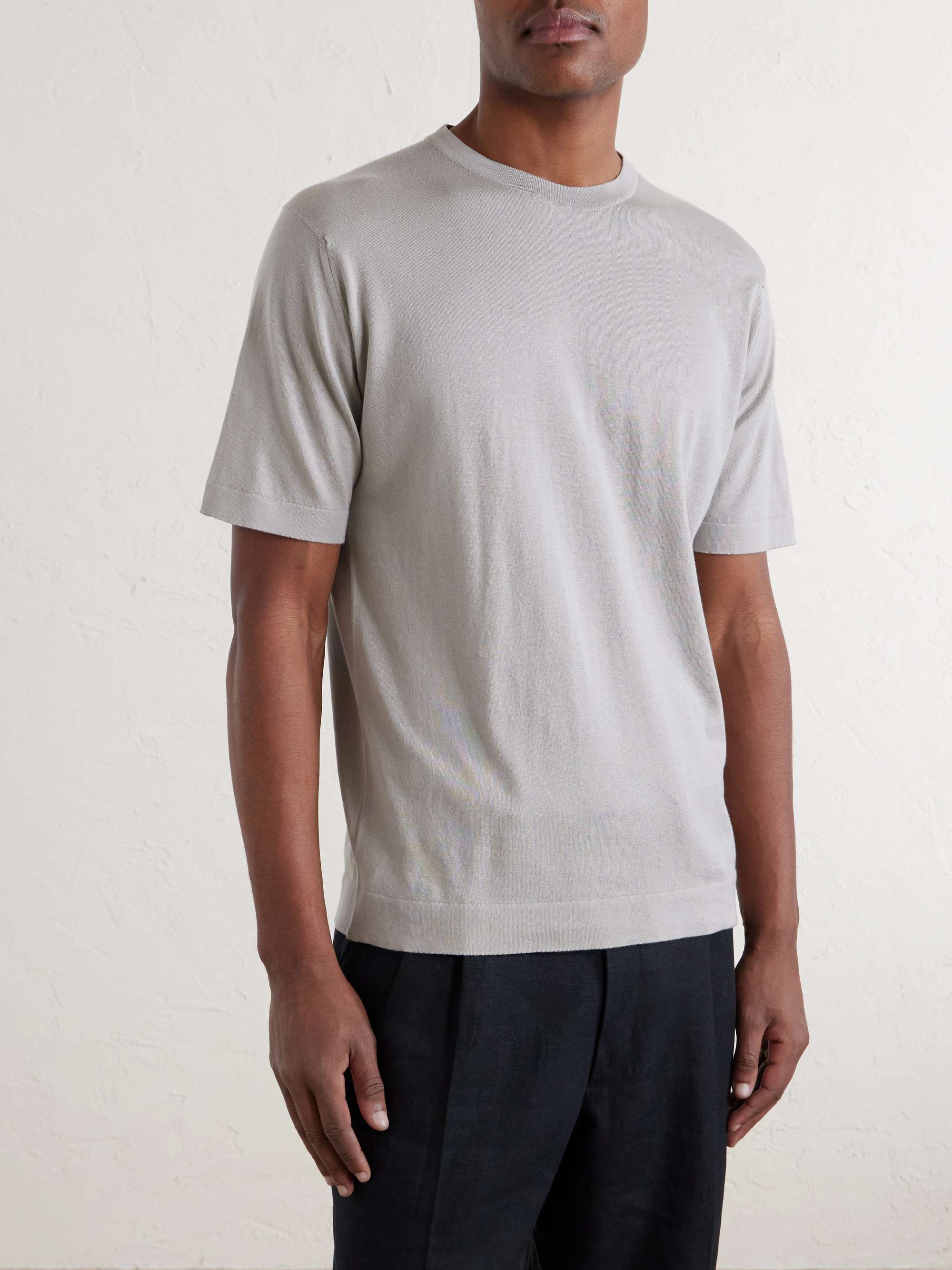 JOHN SMEDLEY Cotton Sweater