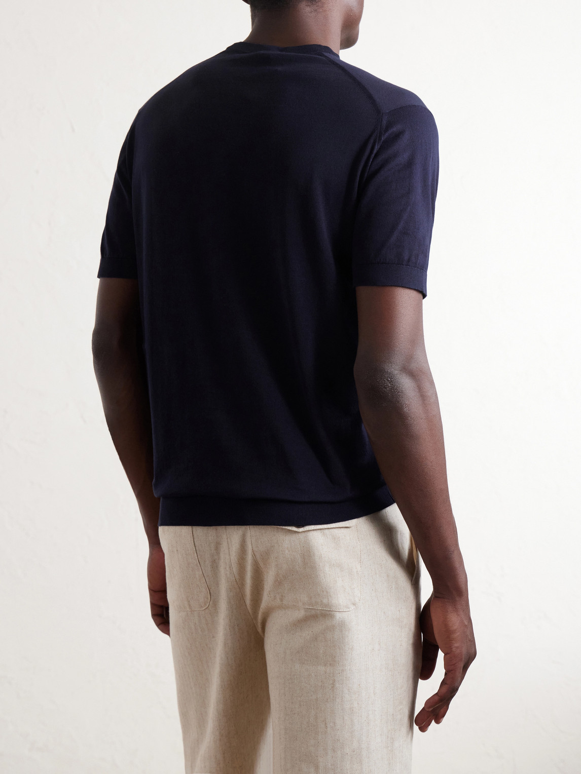 Torin Ss Cotton-Knitted T-Shirt