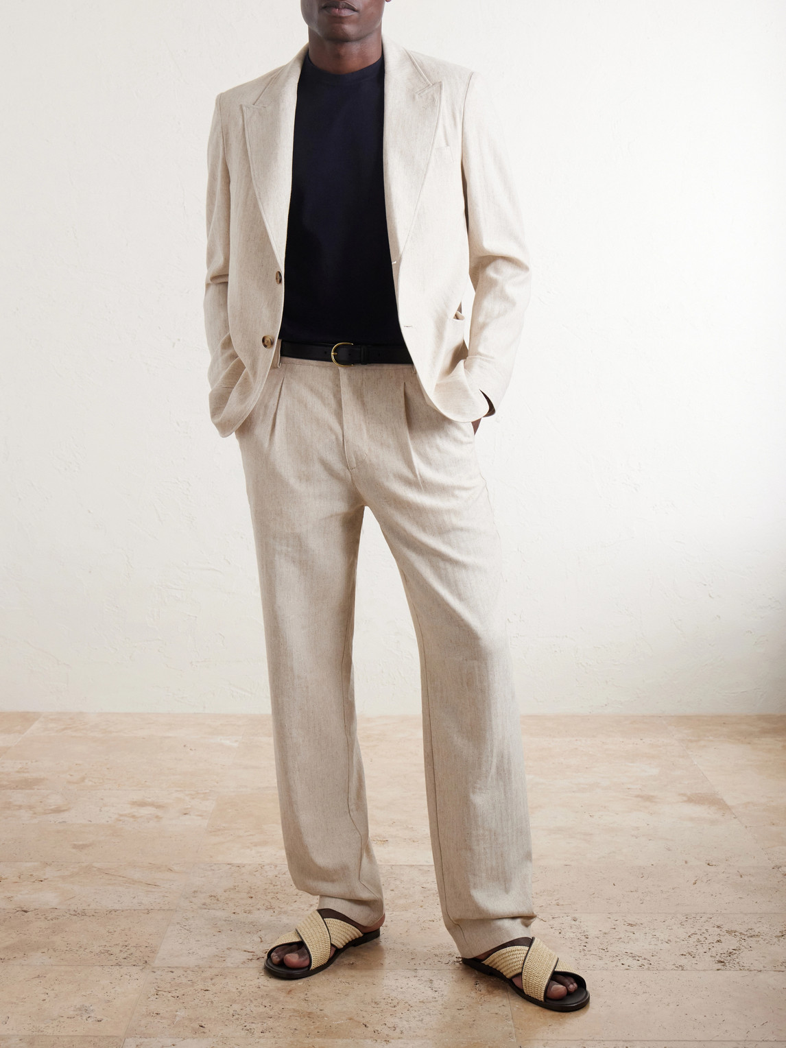 Torin Ss Cotton-Knitted T-Shirt