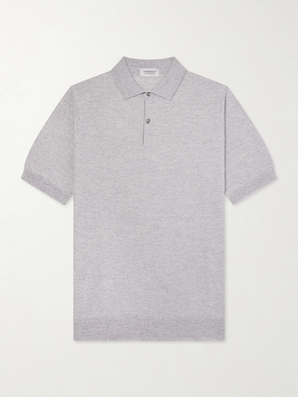 John Smedley 14.Singular Slim-Fit Merino Wool-Piqué Polo Shirt - Men