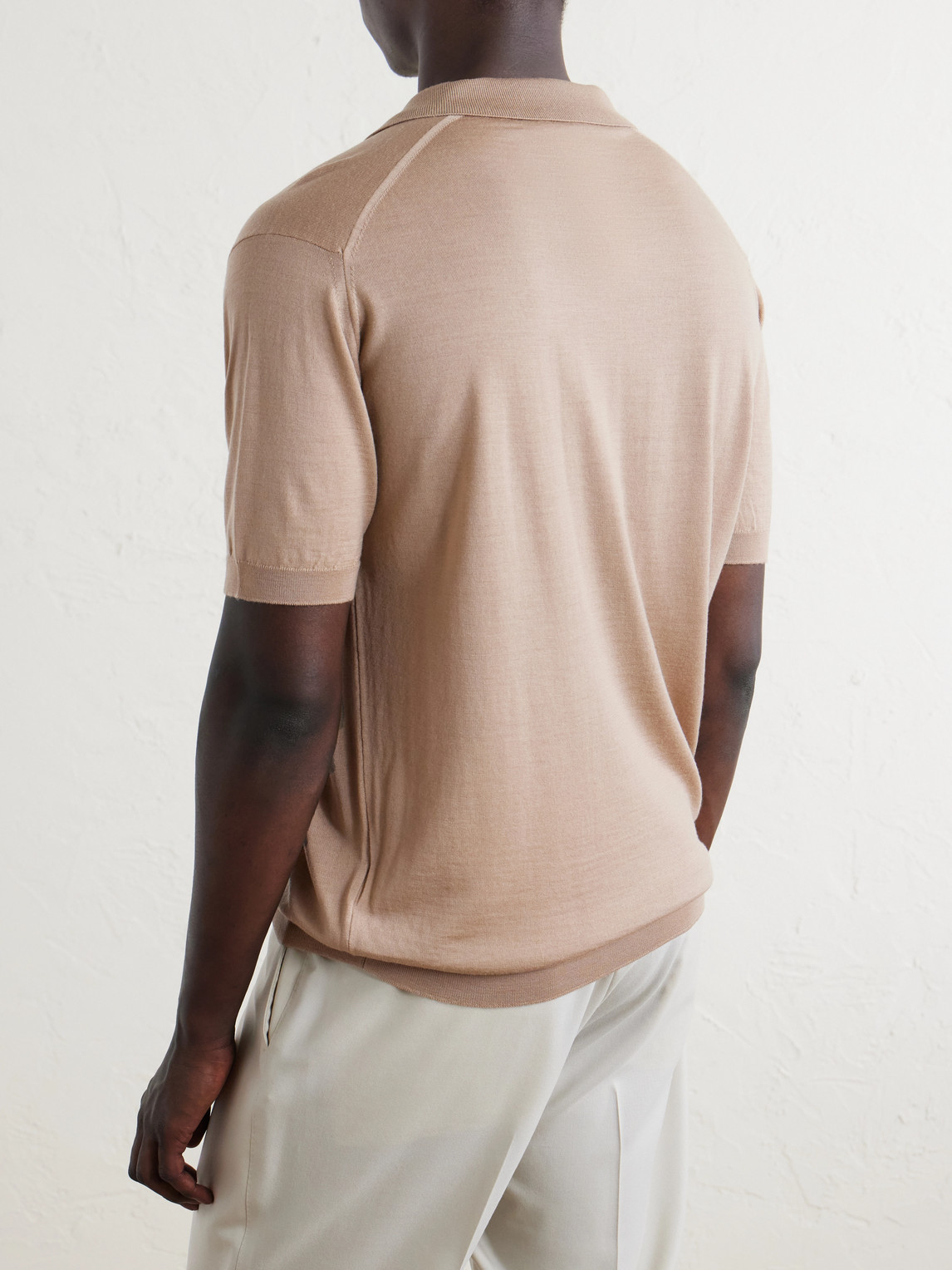 Macloud Knitted Merino Polo Shirt